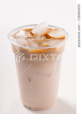 Iced Strawberry Latte Iced Strawberry Latte 136064891