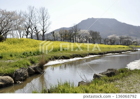 Landscape with river Landscape with river 136068792