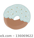 Not too sweet, cute donuts for adults _ Pale French chic color scheme (for a comfortable lifestyle design) 136069622