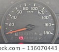 Car speedometer 136070443