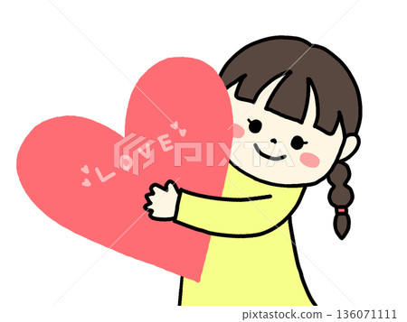 A girl with a heart A girl with a heart 136071111