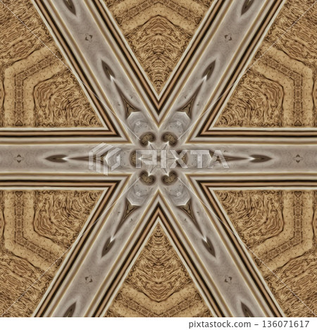 Design features an elegant wooden carved pattern inspired by traditional craftsmanship. Intricate relief and natural wood textures add warmth and depth, ideal for tiles, flooring, wall covering Design features an elegant wooden carved pattern inspired by traditional craftsmanship. Intricate relief and natural wood textures add warmth and depth, ideal for tiles, flooring, wall covering 136071617