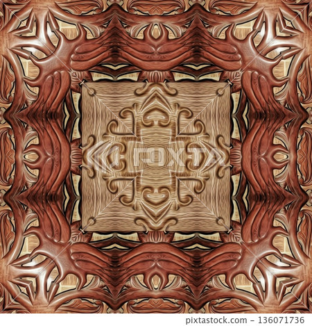 An elegant wooden carved design inspired by traditional craftsmanship, featuring detailed relief textures that add warmth and depth. Perfect for tiles, flooring, wall coverings, packaging, and furnish An elegant wooden carved design inspired by traditional craftsmanship, featuring detailed relief textures that add warmth and depth. Perfect for tiles, flooring, wall coverings, packaging, and furnish 136071736