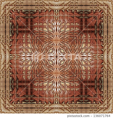An elegant wooden carved design inspired by traditional craftsmanship, featuring detailed relief textures that add warmth and depth. Perfect for tiles, flooring, wall coverings, packaging, and furnish An elegant wooden carved design inspired by traditional craftsmanship, featuring detailed relief textures that add warmth and depth. Perfect for tiles, flooring, wall coverings, packaging, and furnish 136071764