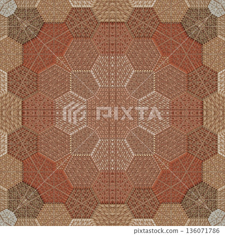An elegant wooden carved design inspired by traditional craftsmanship, featuring detailed relief textures that add warmth and depth. Perfect for tiles, flooring, wall coverings, packaging, and furnish An elegant wooden carved design inspired by traditional craftsmanship, featuring detailed relief textures that add warmth and depth. Perfect for tiles, flooring, wall coverings, packaging, and furnish 136071786