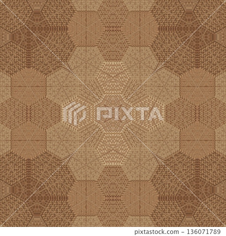 An elegant wooden carved design inspired by traditional craftsmanship, featuring detailed relief textures that add warmth and depth. Perfect for tiles, flooring, wall coverings, packaging, and furnish An elegant wooden carved design inspired by traditional craftsmanship, featuring detailed relief textures that add warmth and depth. Perfect for tiles, flooring, wall coverings, packaging, and furnish 136071789
