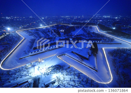 View from Goryokaku Tower 136071864