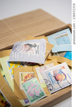 二手郵票 136072319