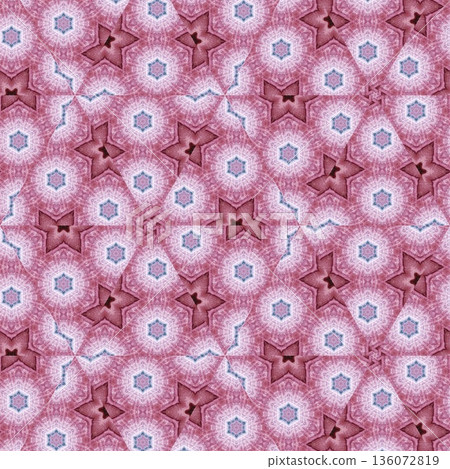 Abstract floral design features a pattern with rich textures and relief details. Soft pink, earthy brown, and muted blue tones add depth, making it ideal for textiles, wallpaper and fashion prints Abstract floral design features a pattern with rich textures and relief details. Soft pink, earthy brown, and muted blue tones add depth, making it ideal for textiles, wallpaper and fashion prints 136072819