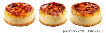 Pastel de Choclo baked corn casserole, placed on wooden bowl isolated on white background, concept of South American Cuisine 136074416