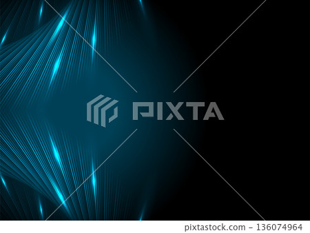 Dark blue minimal laser lines abstract glowing futuristic tech background Dark blue minimal laser lines abstract glowing futuristic tech background 136074964