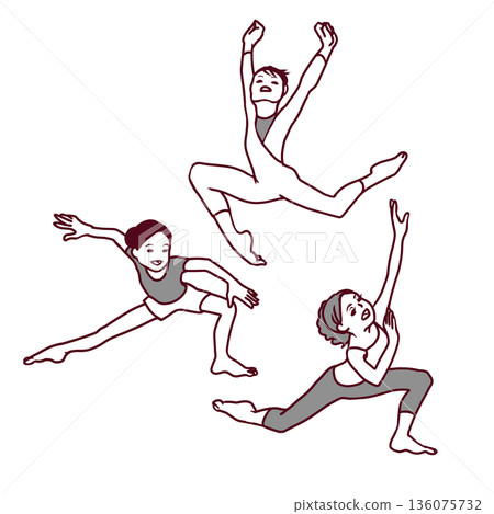 女孩們跳舞 136075732