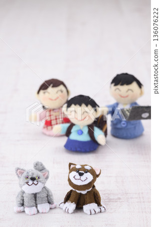Pet and family dolls Pet and family dolls 136076222