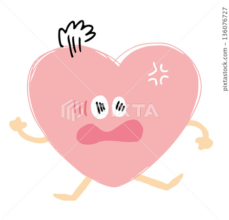 Angry Kimochi-kun Heart Character 136076727