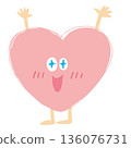 Happy Kimochi-kun Heart Character 136076731