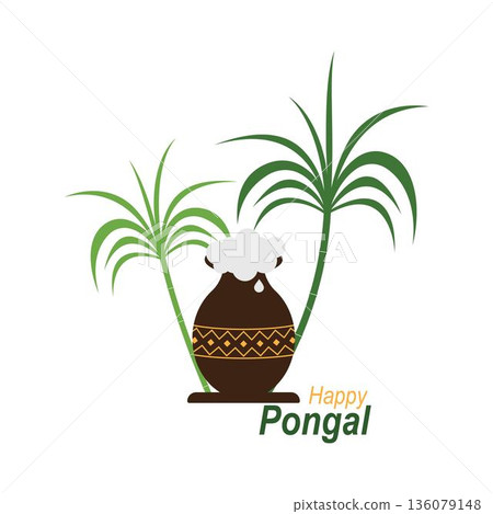 logo design for Happy Pongal celebration 136079148