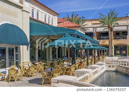 Waterside cafe terrace Waterside cafe terrace 136079207