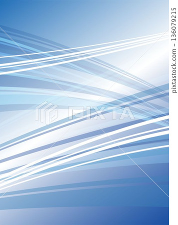 透明藍色波浪摘要背景材料 136079215