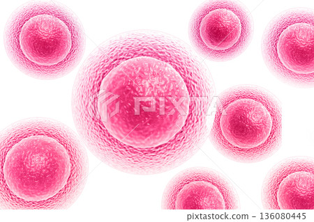 Human cells with science background 136080445