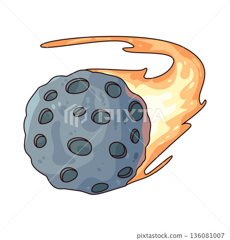 illustration of Meteor illustration of Meteor 136081007