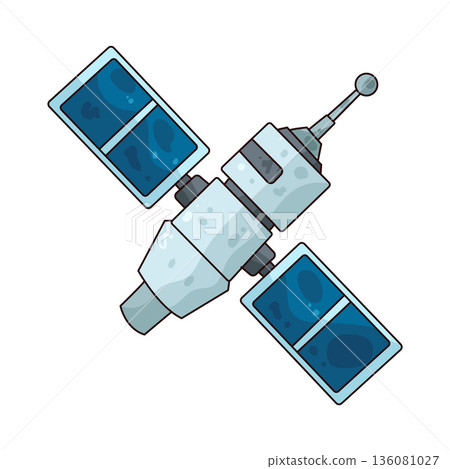 illustration of Space Station 136081027