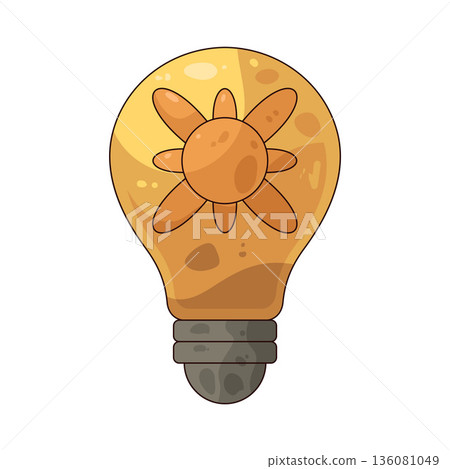 illustration of Solar Light illustration of Solar Light 136081049