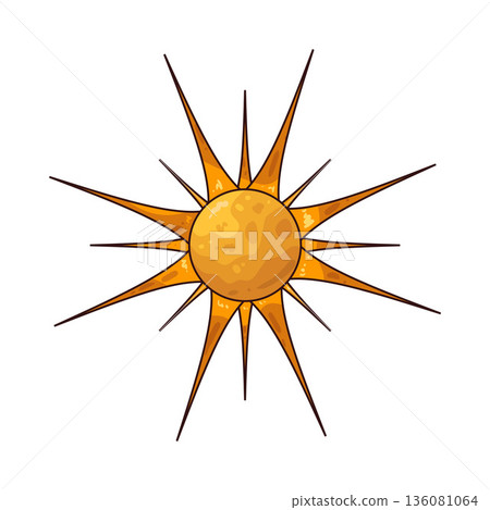 illustration of Radiant Sun illustration of Radiant Sun 136081064