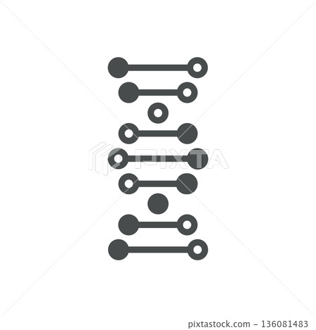 DNA Mutation Icon. Outline Isolated Pictogram of Sequence Variation, Representing SNP, Genetic Testing and Diagnostics. Line Icon for Medical and Bioinformatics Applications. DNA Mutation Icon. Outline Isolated Pictogram of Sequence Variation, Representing SNP, Genetic Testing and Diagnostics. Line Icon for Medical and Bioinformatics Applications. 136081483