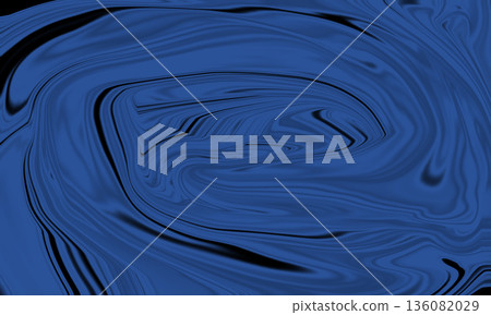 Dark Blue Abstract Liquid Swirl Background Dark Blue Abstract Liquid Swirl Background 136082029