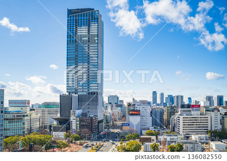 The Sakae streetscape, The Landmark Nagoya Sakae nearing completion (Nagoya City, Aichi Prefecture) The Sakae streetscape, The Landmark Nagoya Sakae nearing completion (Nagoya City, Aichi Prefecture) 136082550