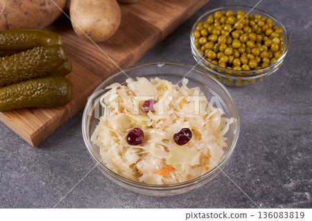 The cook is preparing food. The cook is preparing food. 136083819