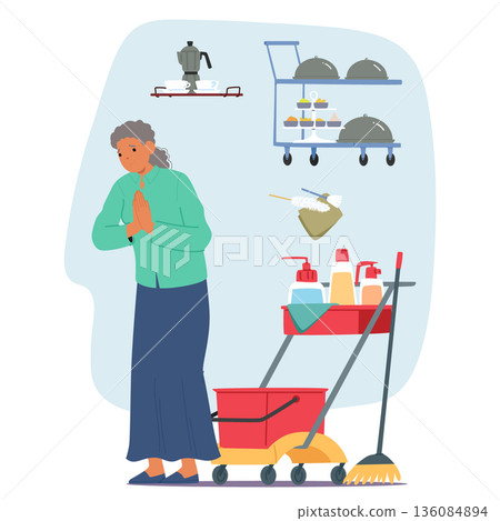 Role of housewife for life as female mission according to societal expectations, gender stereotypes Role of housewife for life as female mission according to societal expectations, gender stereotypes 136084894