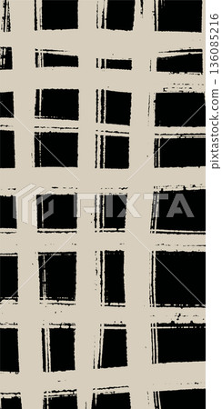 Abstract White Grid Brush Stroke Lattice Pattern Abstract White Grid Brush Stroke Lattice Pattern 136085216
