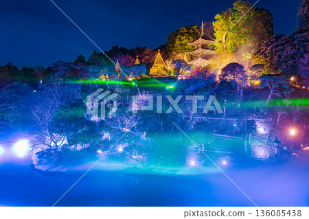 Chinzanso Forest Aurora Tokyo Sea of Clouds 136085438