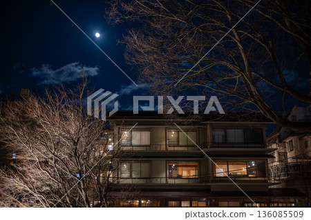 Ikaho Onsen in winter - Snow Moon hot spring town 136085509