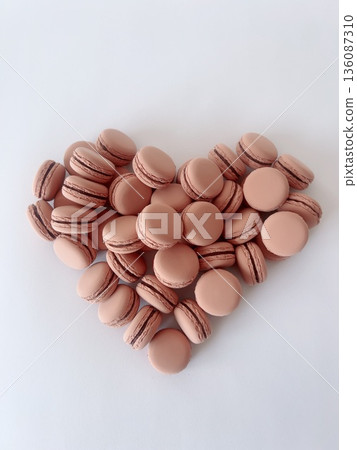 Chocolate Macarons Fake Sweets Chocolate Macarons Fake Sweets 136087310