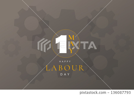 International Workers Day banner vector illustration. International Workers Day banner vector illustration. 136087793