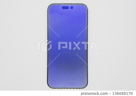 Smartphone on white background 136088170