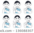 身穿白大褂的男女_單色 136088307