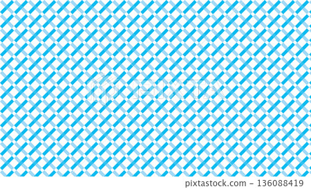 Blue diagonal checkered background Blue diagonal checkered background 136088419