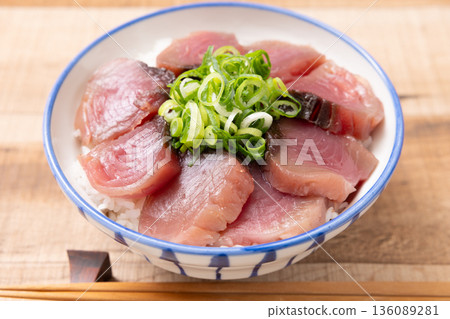 Delicious bonito bowl Delicious bonito bowl 136089281