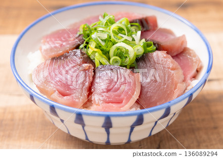 Delicious bonito bowl 136089294