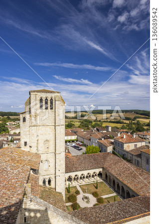 La Romieu Collegiate Church of Saint Peter cloister and tower 136089542
