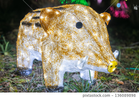 Shibata Fantasy Illumination Glowing Boar 136089898