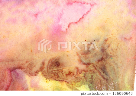 Vibrant splash of colour watercolor paints background Vibrant splash of colour watercolor paints background 136090643