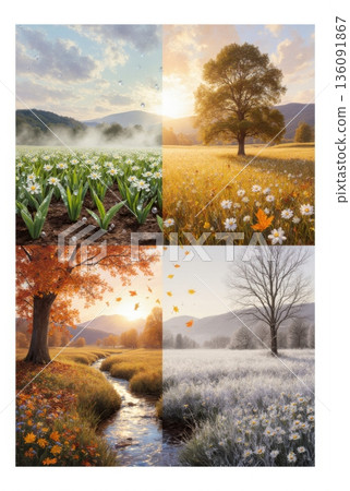 Crypto Market Cycle as Four Seasons in One Landscape Crypto Market Cycle as Four Seasons in One Landscape 136091867