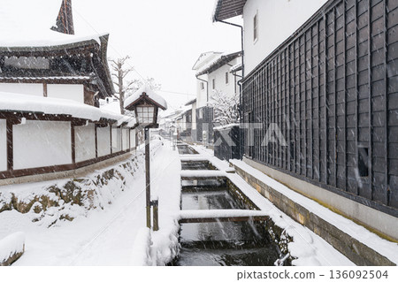 飛彈古川雪景（岐阜縣） 136092504