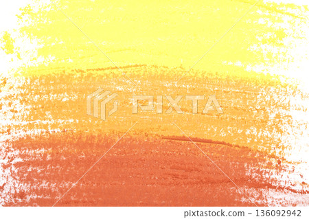 Blended background pastel chalk orange and yellow colour gentle Blended background pastel chalk orange and yellow colour gentle 136092942