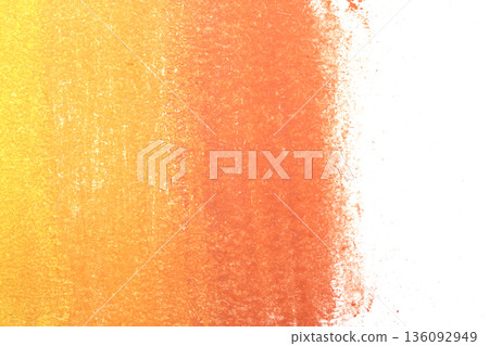 Blended background pastel chalk orange and yellow colour gentle Blended background pastel chalk orange and yellow colour gentle 136092949