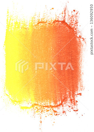 Blended background pastel chalk  orange and yellow colour gentle 136092950